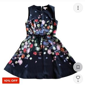 brand: ted baker, color: black, multi